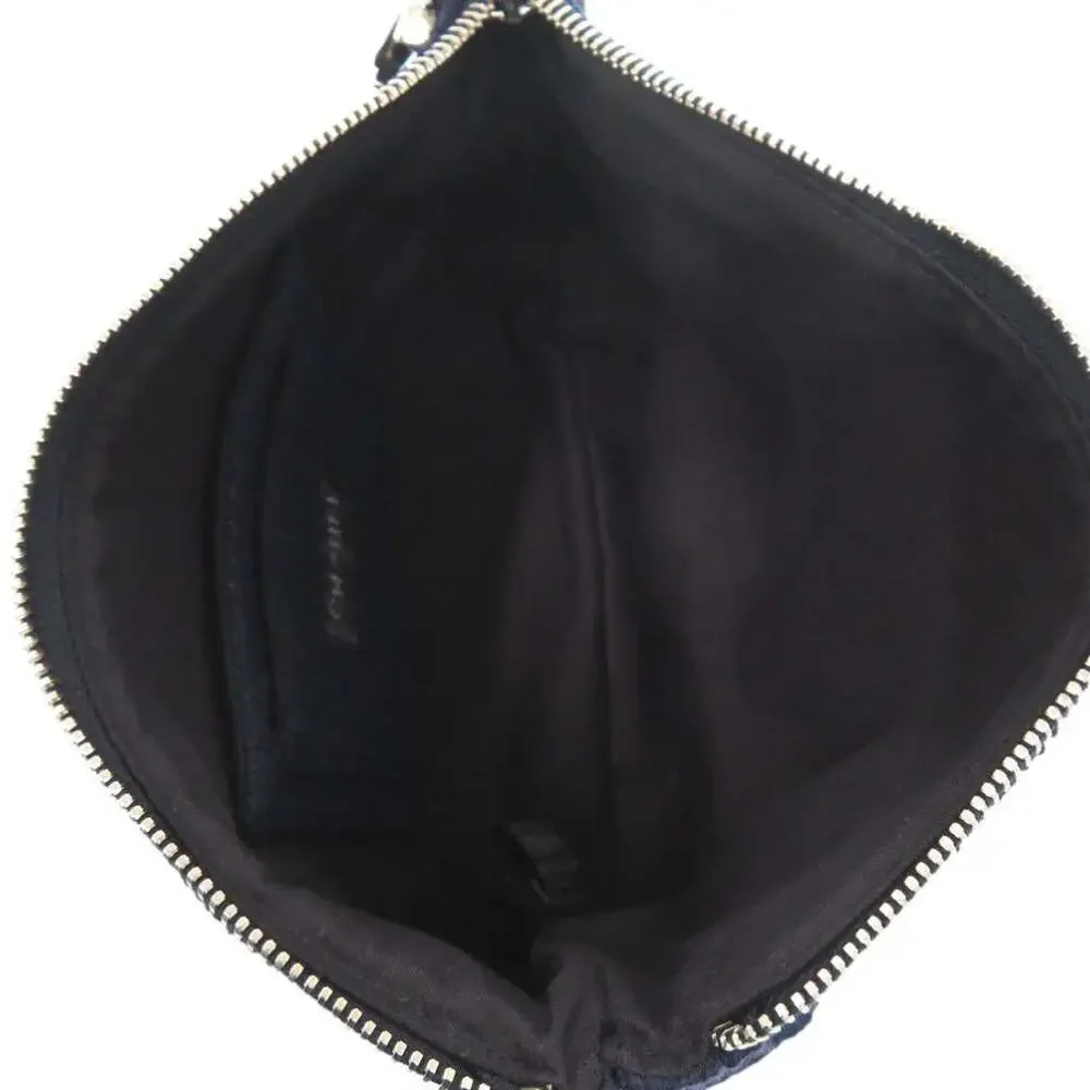 CHANEL Blue Pouch